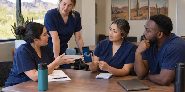 Arrival Care nurse providing personalized care to a patient
